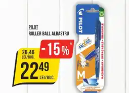 Mega Image PILOT Roller ball albastru Ofertă