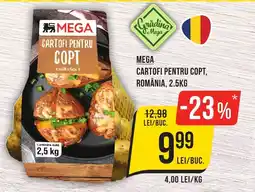 Mega Image Mega Cartofi pentru copt, românia Ofertă
