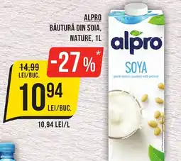Mega Image ALPRO Băutură din soia, nature Ofertă