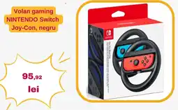 Altex Volan gaming NINTENDO Switch Joy-Con, negru Ofertă