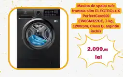 Altex Masina de spalat rufe frontala slim ELECTROLUX PerfectCare600 Ofertă