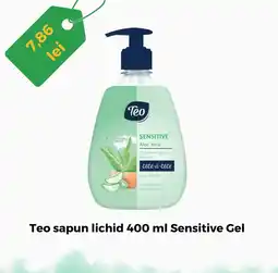 Remarkt Teo sapun lichid Sensitive Gel Ofertă