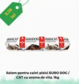 Remarkt Salam pentru caini-pisici EURO DOG / CAT cu aroma de vita Ofertă