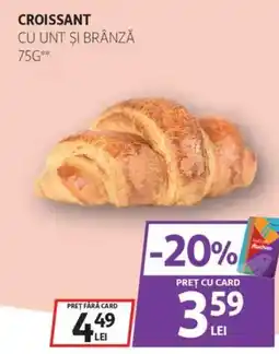 Auchan Croissant cu unt şi brânză Ofertă