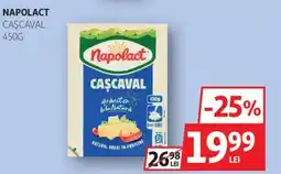 Auchan Napolact cascaval Ofertă
