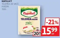 Auchan Napolact telemea de vacă huedin Ofertă
