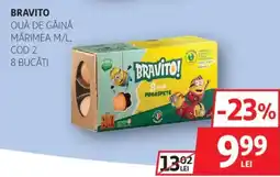 Auchan Bravito ouă de găină mărimea m/l Ofertă