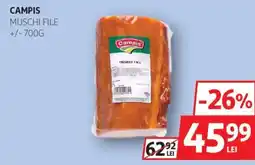 Auchan Campis muschi file Ofertă