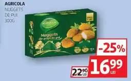 Auchan Agricola nuggets de pui Ofertă