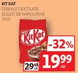 Auchan Kit kat cereale ciocolată şi gust de napolitană Ofertă