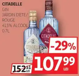 Auchan Citadelle gin jardin d'ete/ rouge Ofertă