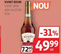Auchan Kvint divin vsop 5ani Ofertă