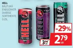 Auchan Hell băutură enegizantă Ofertă