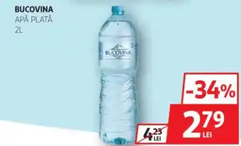 Auchan Bucovina apă plată Ofertă