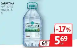 Auchan Carpatina apă plată minerală Ofertă