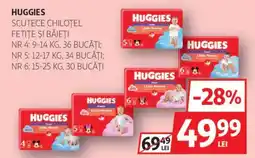 Auchan HUGGIES Scutece chilotel fetițe și băieți Ofertă