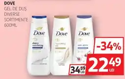 Auchan DOVE Gel de duş Ofertă