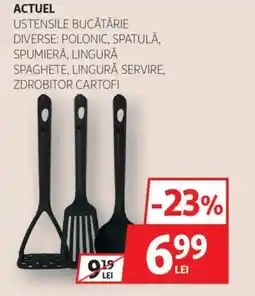 Auchan ACTUEL Ustensile bucătărie Ofertă