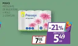 Auchan Pouce prosoape de bucătărie Ofertă