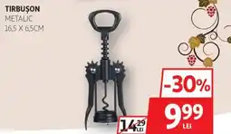 Auchan Tirbuson metalic Ofertă