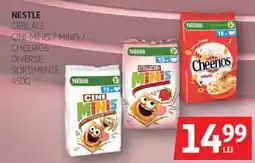 Auchan NESTLE Cereale cini-minis/minis / cheerios Ofertă