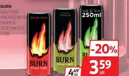 Auchan Burn băutură energizanta Ofertă