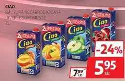 Auchan CIAO Băutură necarbogazoasă Ofertă