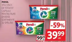 Auchan Persil 4in1 discs detergent capsule pentru rufe Ofertă