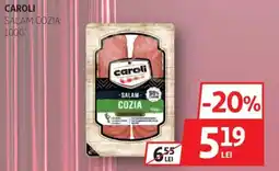 Auchan Caroli salam cozia Ofertă