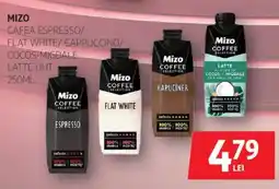 Auchan MIZO Cafea espresso/ flat white/cappuccino/ cocos-migdale latte uht Ofertă