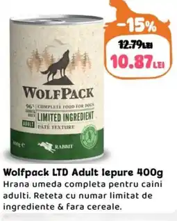 Animax Wolfpack LTD Adult lepure Ofertă