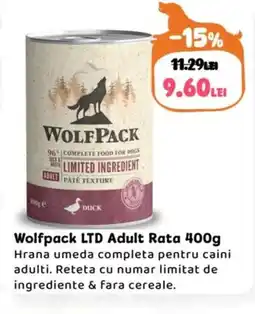 Animax Wolfpack LTD Adult Rata Ofertă