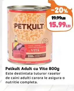 Animax Petkult Adult cu Vita Ofertă