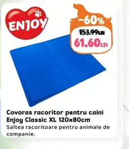 Animax Covoras racoritor pentru caini Enjoy Classic XL Ofertă