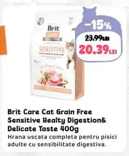 Animax Brit Care Cat Grain Free Sensitive Healty Digestion& Delicate Taste Ofertă