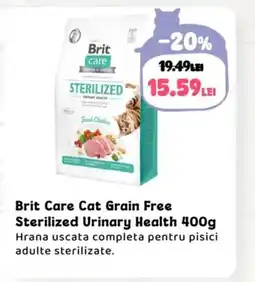 Animax Brit Care Cat Grain Free Sterilized Urinary Health Ofertă