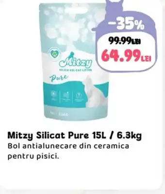 Animax Mitzy Silicat Pure Ofertă