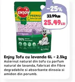 Animax Enjoy Tofu cu lavanda Ofertă