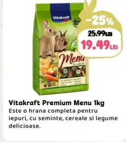 Animax Vitakraft Premium Menu Ofertă