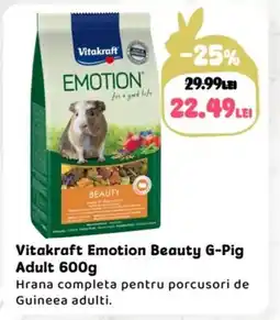 Animax Vitakraft Emotion Beauty G-Pig Adult Ofertă