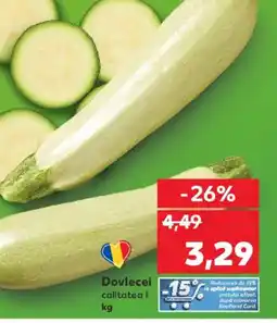 Kaufland Dovlecei Ofertă
