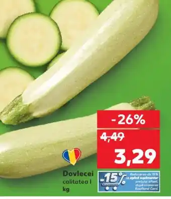 Kaufland Dovlecei Ofertă