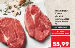 Kaufland IRISH BEEF Carne de vită pentru gătit Ofertă