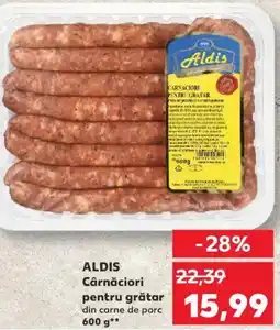 Kaufland ALDIS Cârnăciori pentru grătar Ofertă