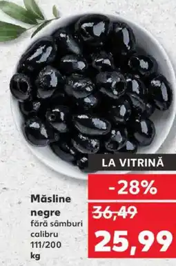 Kaufland Măsline negre Ofertă