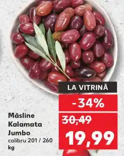 Kaufland Măsline Kalamata Jumbo Ofertă