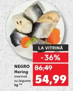 Kaufland NEGRO Hering Ofertă