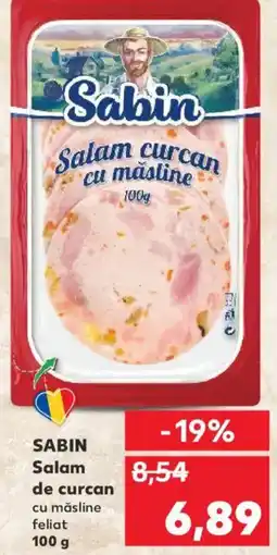 Kaufland SABIN Salam de curcan Ofertă