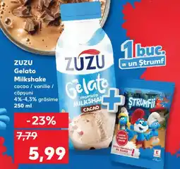 Kaufland ZUZU Gelato Milkshake Ofertă