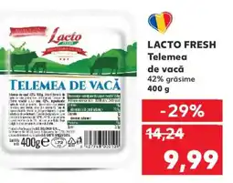 Kaufland LACTO FRESH Telemea de vacă Ofertă